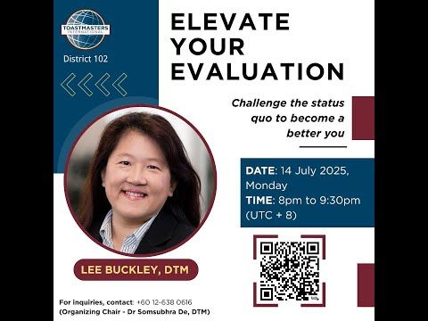 Elevate Your Evaluation by Lee Buckley, DTM